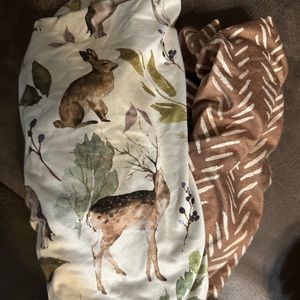 Baby bassinet sheets set of 2